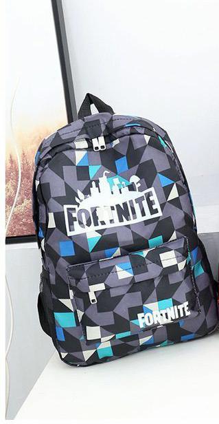 Fortnite Geometric Nylon School Bag for Students