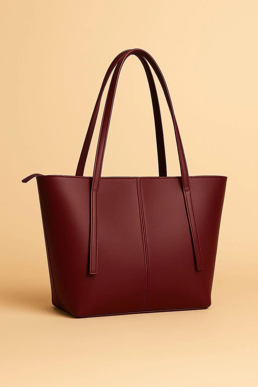 Brown Leather Tote Bag for Women