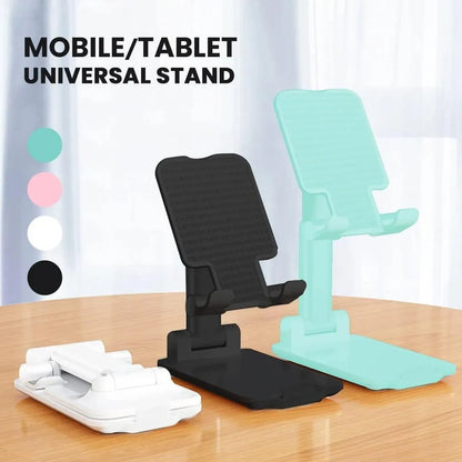 Black Mobile Stand ABS Plastic Portable Multipurpose