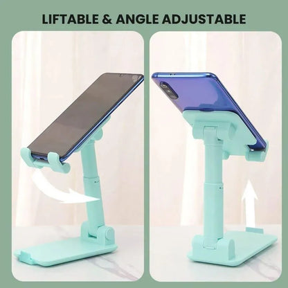Black Mobile Stand ABS Plastic Portable Multipurpose