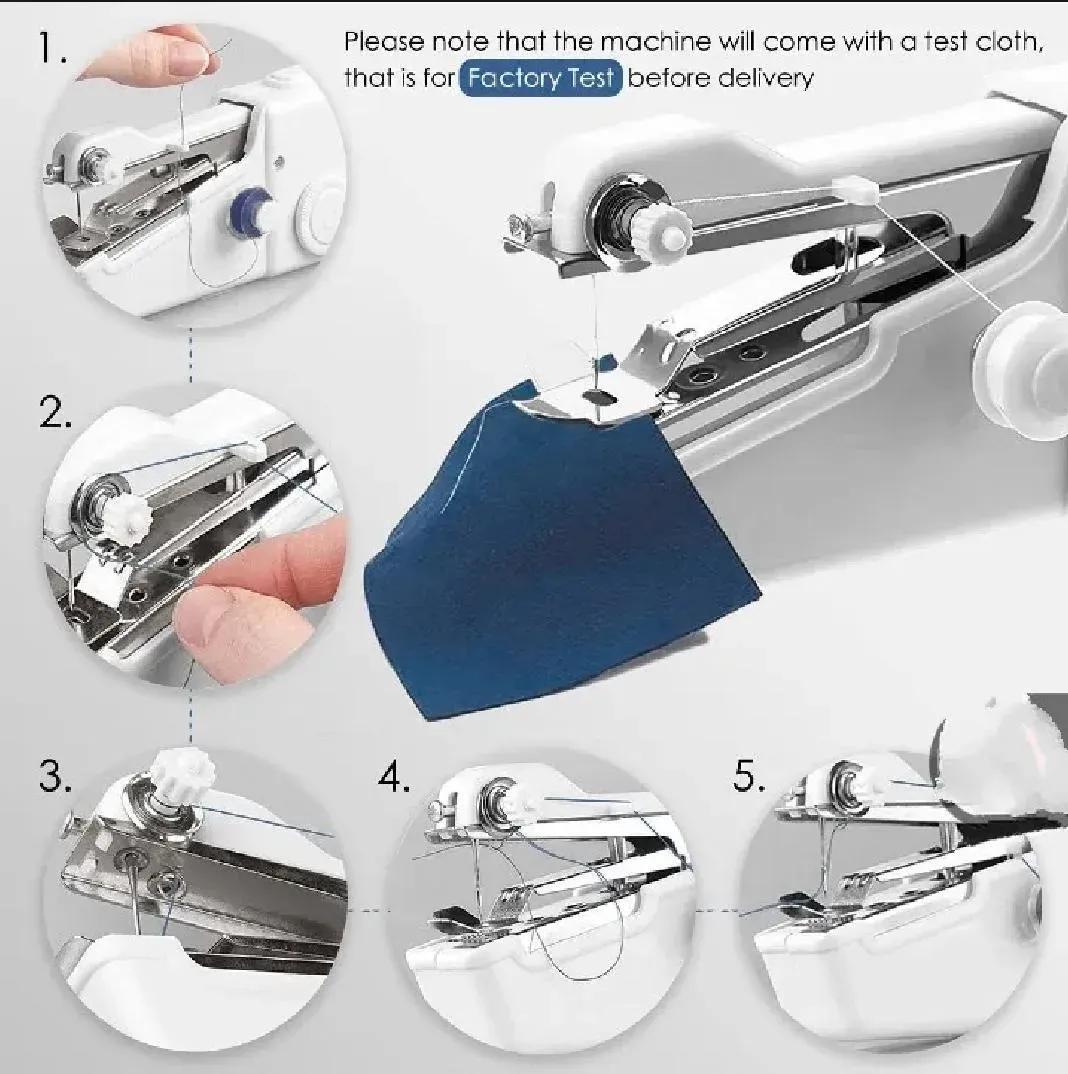 Handheld Sewing Machine ABS Plastic 200mAh